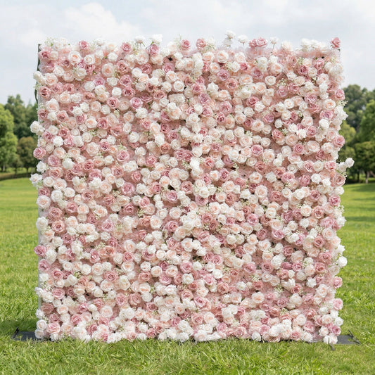 🔥[Hot sale]🔥 Delightful and Enchanting Blush - Toned Artificial Flower Backdrop by