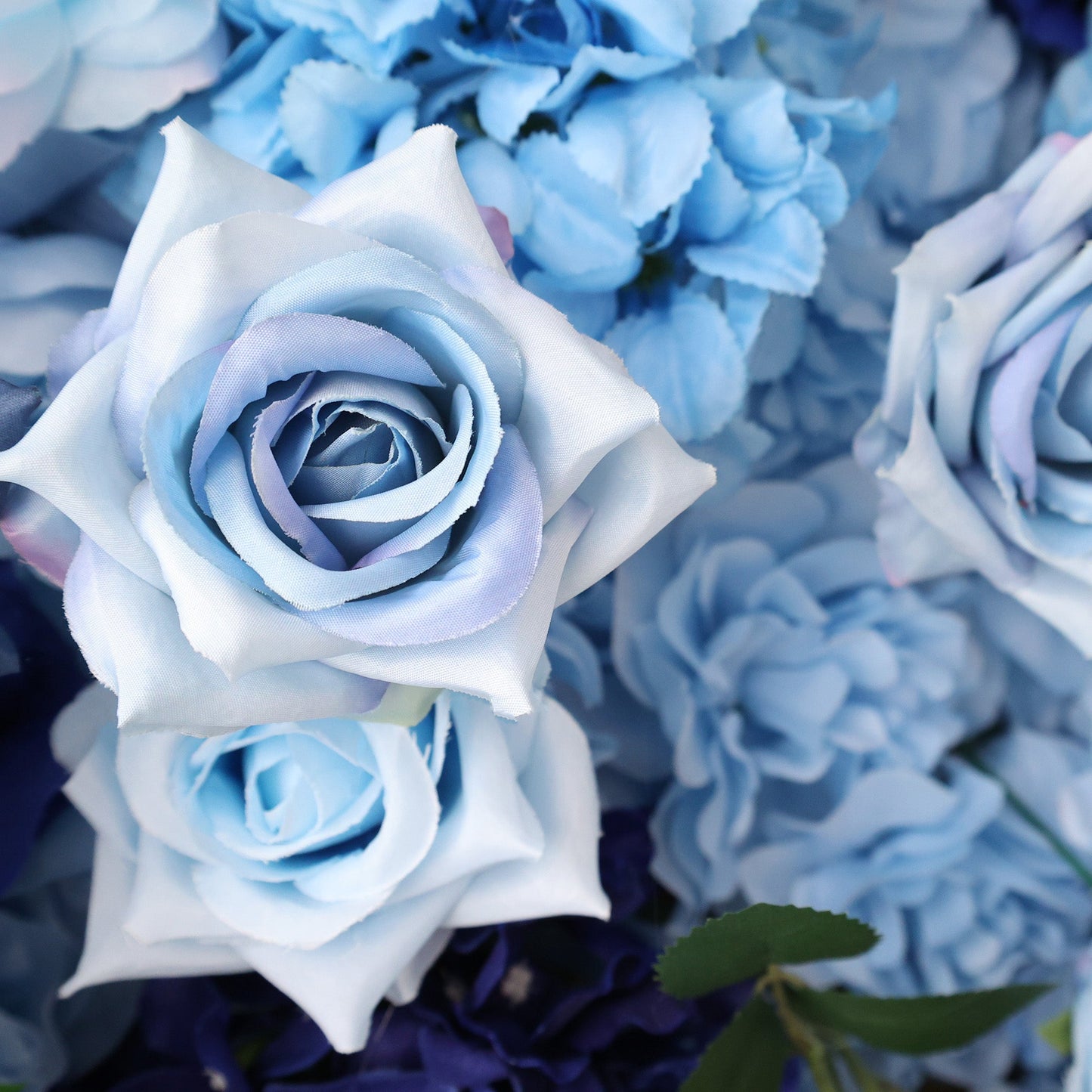 🔥[Hot sale]🔥 Blue Ombre Floral Extravaganza Wall: A Serene, Luxurious Masterpiece for Elegant Celebrations