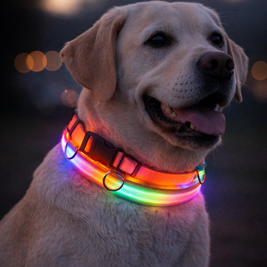 LED Safety Dog Collar