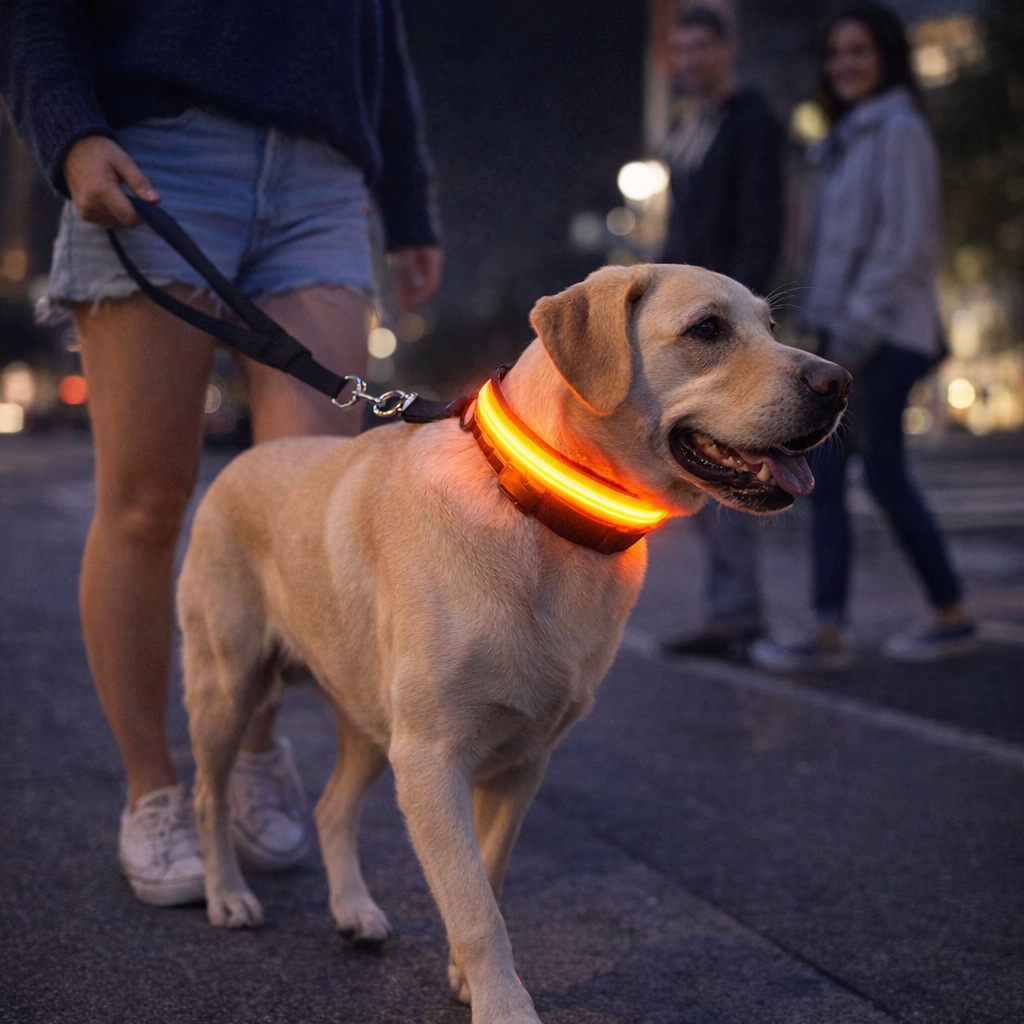 LED Safety Dog Collar