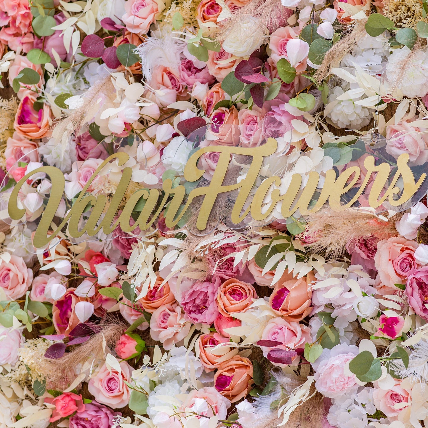 🔥[Hot sale]🔥 Roll Up Fabric Artificial Flower Wall Wedding Backdrop, Floral Party Decor, Event Photography