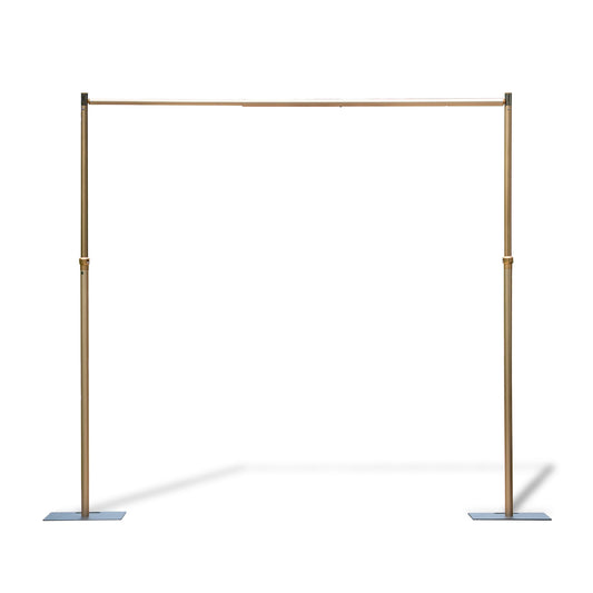 🔥[Hot sale]🔥 Golden Color Adjustable Aluminum Alloy Tubular Portable